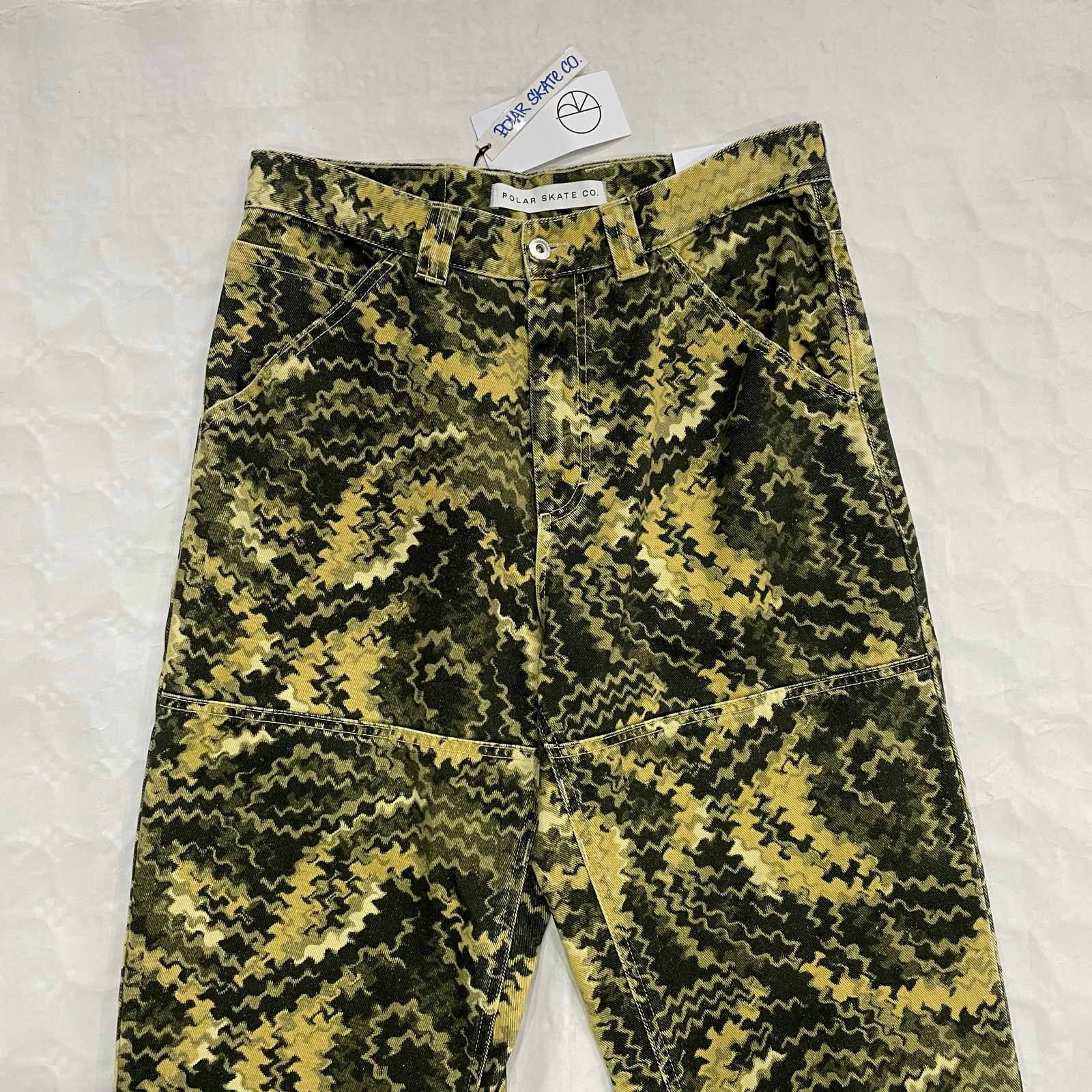 Calça de Lã Skate Co - 93 Work Pant (Verde) – photo 4